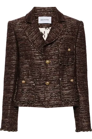 DICE KAYEK Blazer aus Tweed