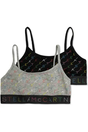 Stella McCartney BHs mit Logo-Print (2er-Set)
