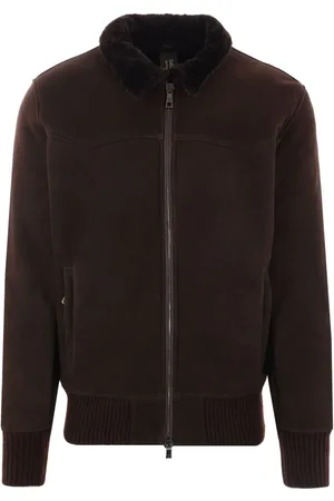 GIORGIO BRATO Jacke aus Faux Shearling