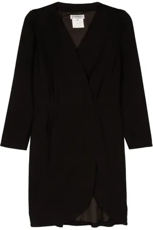 Saint Laurent 1990s Kleid aus Wolle