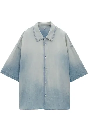 Loewe Hemd mit Bleach-Effekt