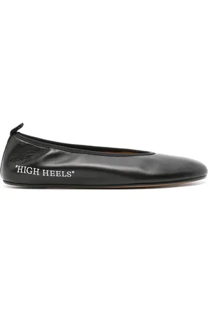 OFF-WHITE Ballerinas mit hohem Absatz