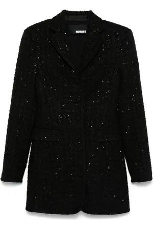 ROTATE Boucle-Kleid im Blazer-Look