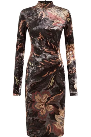 Etro Chenille-Midikleid mit Print