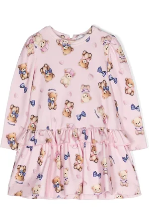 MONNALISA Jerseykleid mit Teddy-Print