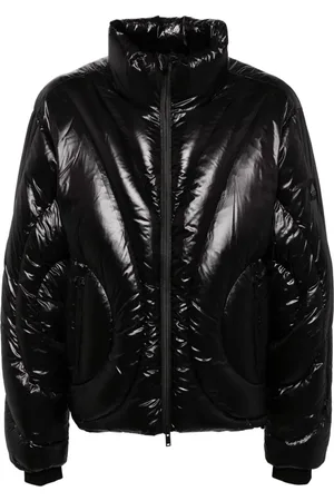 Moose Knuckles Gesteppte Jacke mit Logo