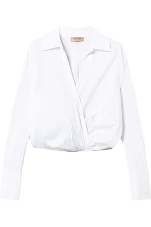 Twin-Set Bluse aus Popeline