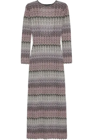 Missoni Maxikleid mit Greek-Motiv