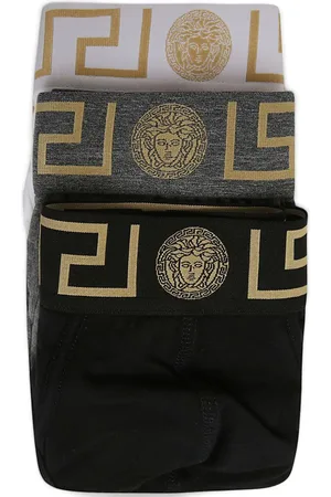 VERSACE Greca Slips mit Medusa-Kopf (3er-Set)