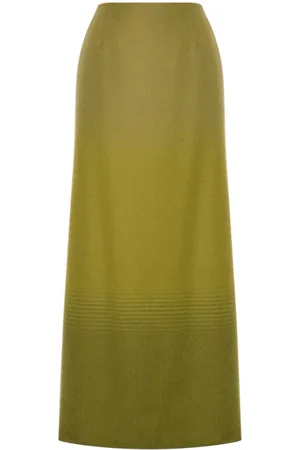 Alberta Ferretti Gestreifter Maxirock