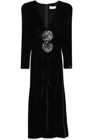 NISSA Midikleid aus Samt