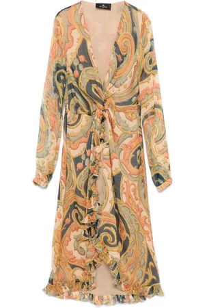 Etro Midikleid mit Paisley-Print
