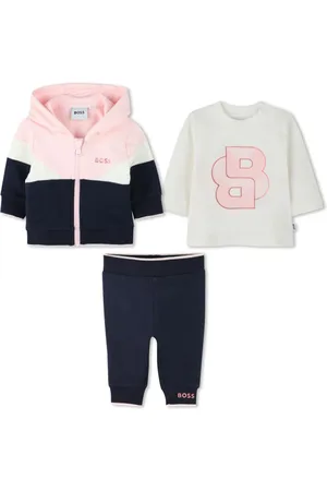 HUGO BOSS Dreiteiliger Jogginganzug mit Logo-Print