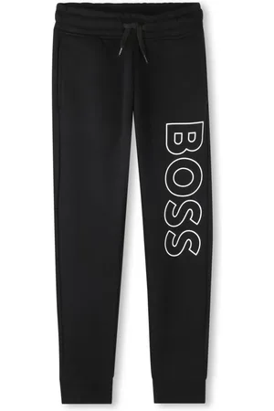 HUGO BOSS Jogginghose mit Logo-Stickerei