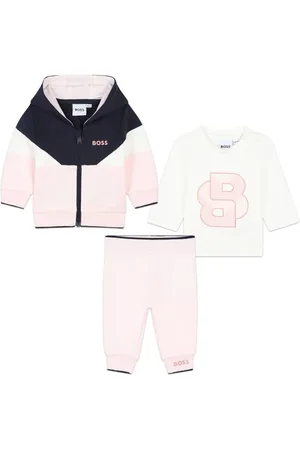 HUGO BOSS Dreiteiliger Jogginganzug mit Logo-Print