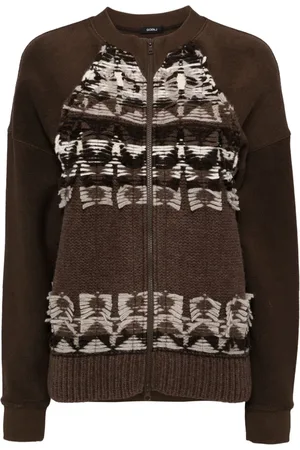 GOEN.J Cardigan mit Reißverschluss
