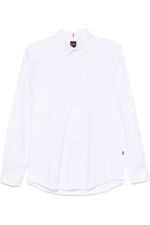 HUGO BOSS Button-down-Hemd aus Baumwolle
