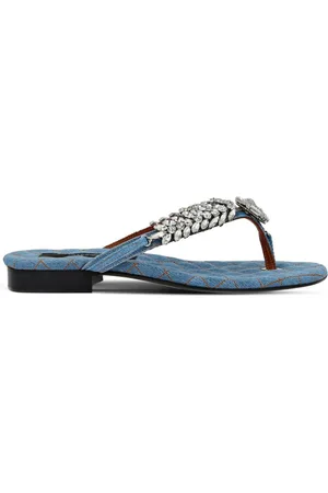 Philipp Plein Flip-Flops mit Kristallen