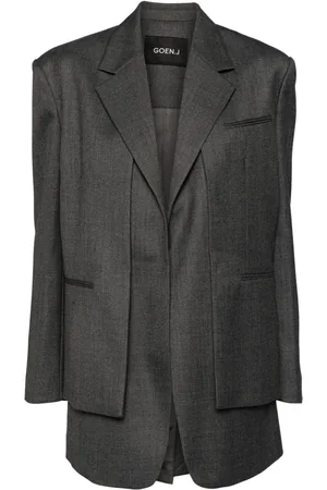 GOEN.J Sakko im Layering-Look