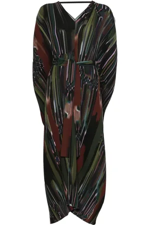 HENRIK VIBSKOV Plissiertes Knight Maxikleid