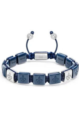 Nialaya Armband mit flachen Perlen