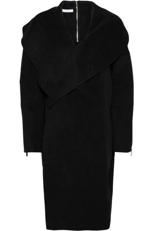 Helmut Lang Mantel mit Reißverschlussdetails