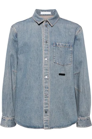 Helmut Lang Curved Jeanshemd