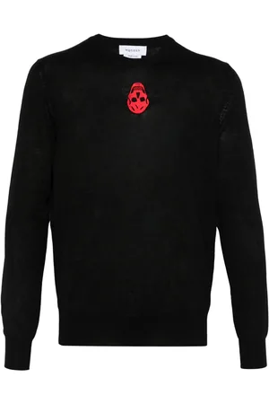 Alexander McQueen Pullover mit Totenkopf-Stickerei