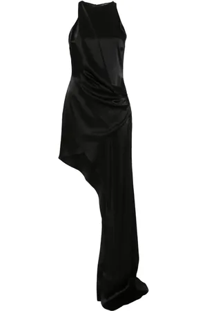 DAVID KOMA Asymmetrisches Maxikleid