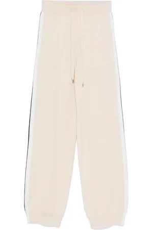 LORENA ANTONIAZZI Jogginghose mit Streifendetail