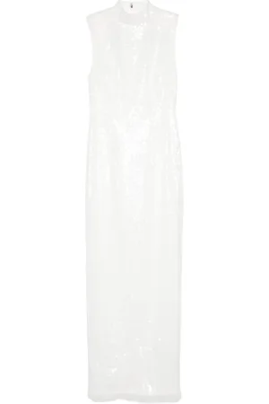 ROTATE Maxikleid mit Pailletten