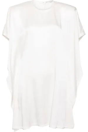 Stella McCartney Minikleid mit drapierten Ärmeln