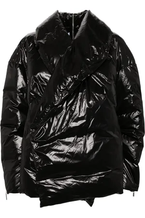 Helmut Lang Gesteppte Jacke mit Haken und Ösen