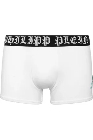 Philipp Plein Skull & Bones Slip mit Stickerei