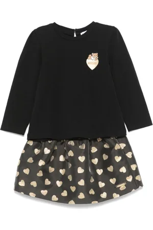Moschino Rock-Set mit Herzstickerei