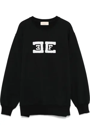Elisabetta Franchi Sweatshirt mit Logo-Stickerei
