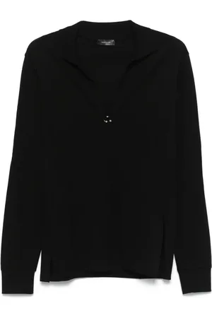 MUGLER Poloshirt mit Piercing