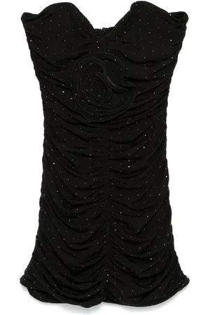 NISSA Minikleid mit Blumenapplikation