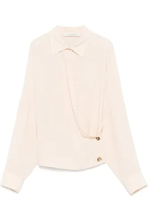 Serafini Bluse im Wickelstil
