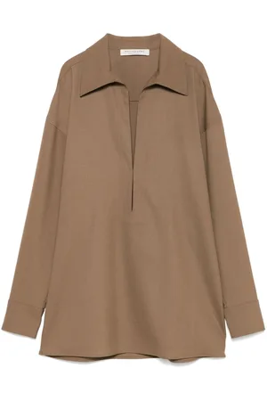 Serafini Bluse mit V-Ausschnitt