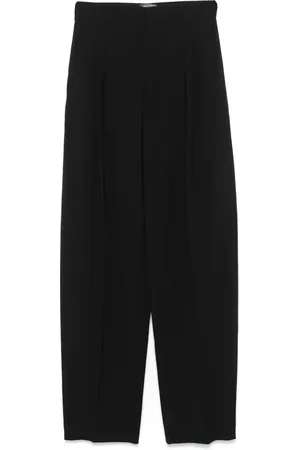 MUGLER Wide-Leg-Hose mit Bundfalten