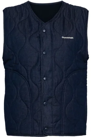 Chocoolate Gefütterte Jacke mit Logo-Stickerei