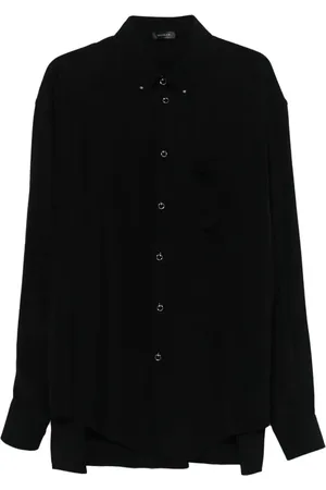 MUGLER Hemd mit Piercing-Detail