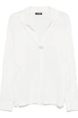 MUGLER Poloshirt mit Piercing