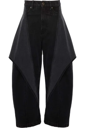 J.W.Anderson Skulpturale Cropped-Jeans