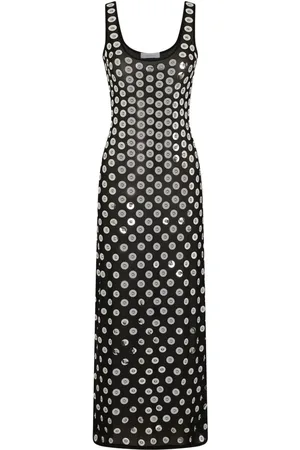 Paco rabanne Besticktes Maxikleid