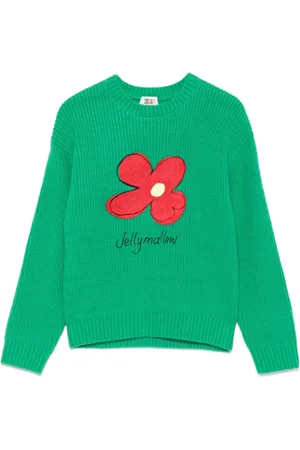 Jelly Mallow Flower Pullover