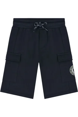 Aigner Shorts mit Logo-Applikation