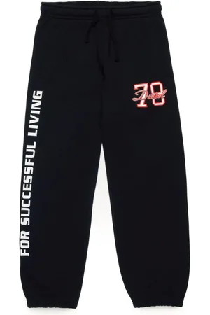 Diesel Jogginghose mit Slogan-Print
