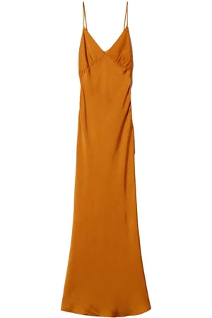 Twin-Set Maxikleid aus Satin